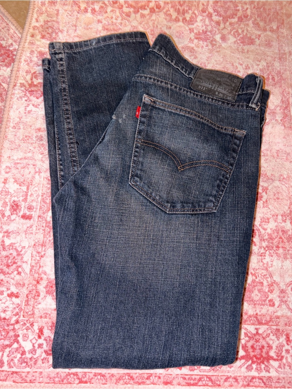 Levi's 511 Men's Indigo Straight Jeans with Red Tab